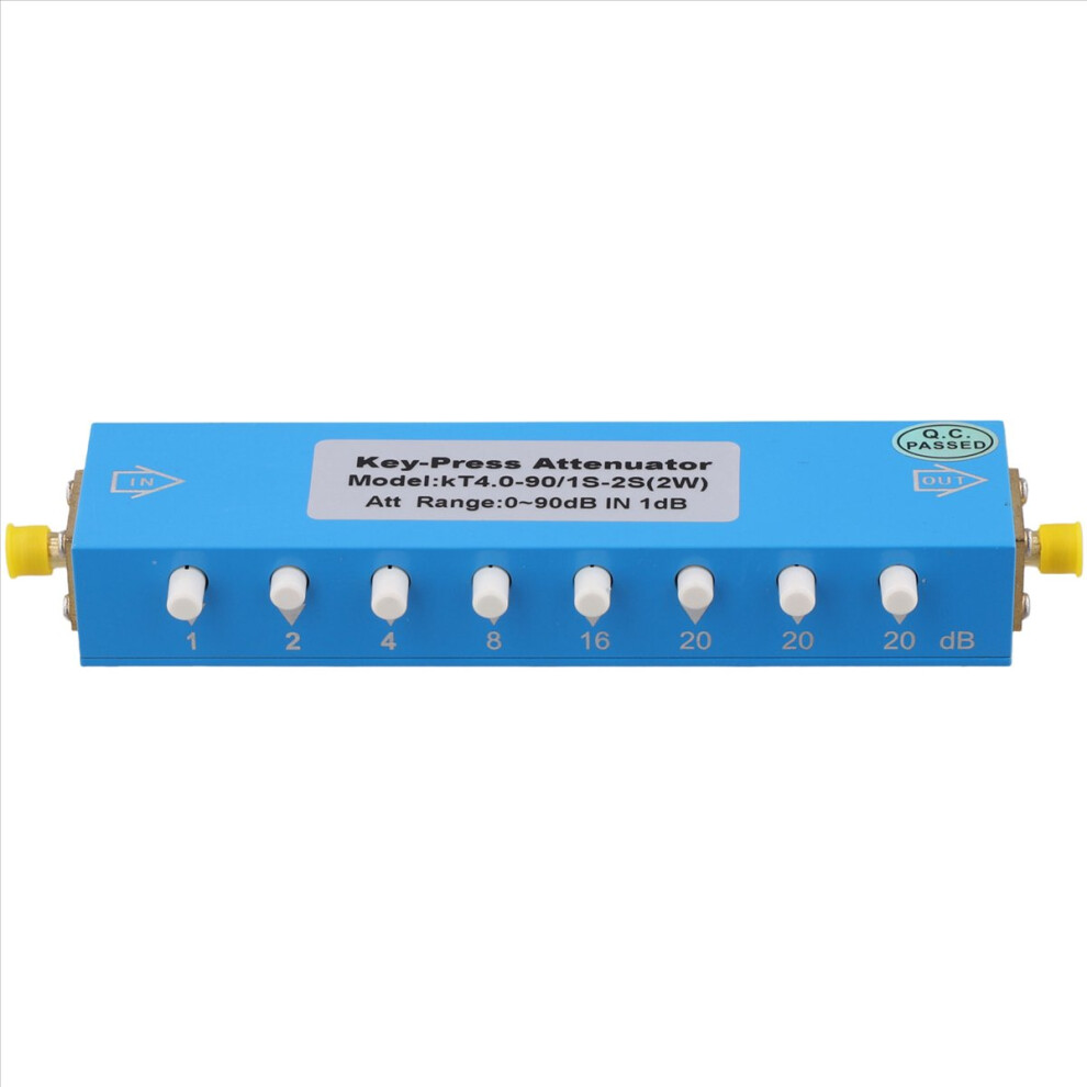 Photos - Other for Computer SMA Adjustable Attenuator Signal 0-90dB 2W DC-4G External Thread Inner Hole for Network Communication