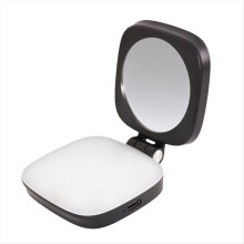 Selfie Ring Light with Mirror Portable Magnetic LED Video Photography Rechargeable for Smartphones Tablets