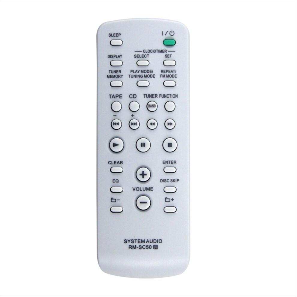 Rm-Sc50 Remote Control Replace For Mhc-Rg295 Hcd-Rg295 Mhc-Gx470 Hcd-Gx470 Mhc-Gx570 Micro-Hi-Fi Component System 4853798004660