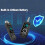 UHF Microphone Wireless Converter System XLR Transmitter and Receiver for Dynamic Condenser 4