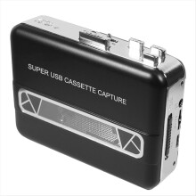 Upgrade USB Cassette Tape to PC Super Cassette-to-MP3 Capture Audio Music Player CD Converter