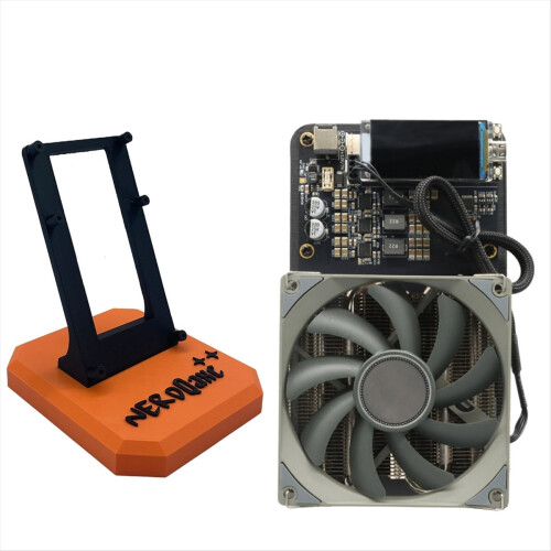 For Nerdqaxe++ 4.8TH/S ASIC Miner Bracket for Nerdqaxe ++ 901 Crypto Stand 3D Printer 2
