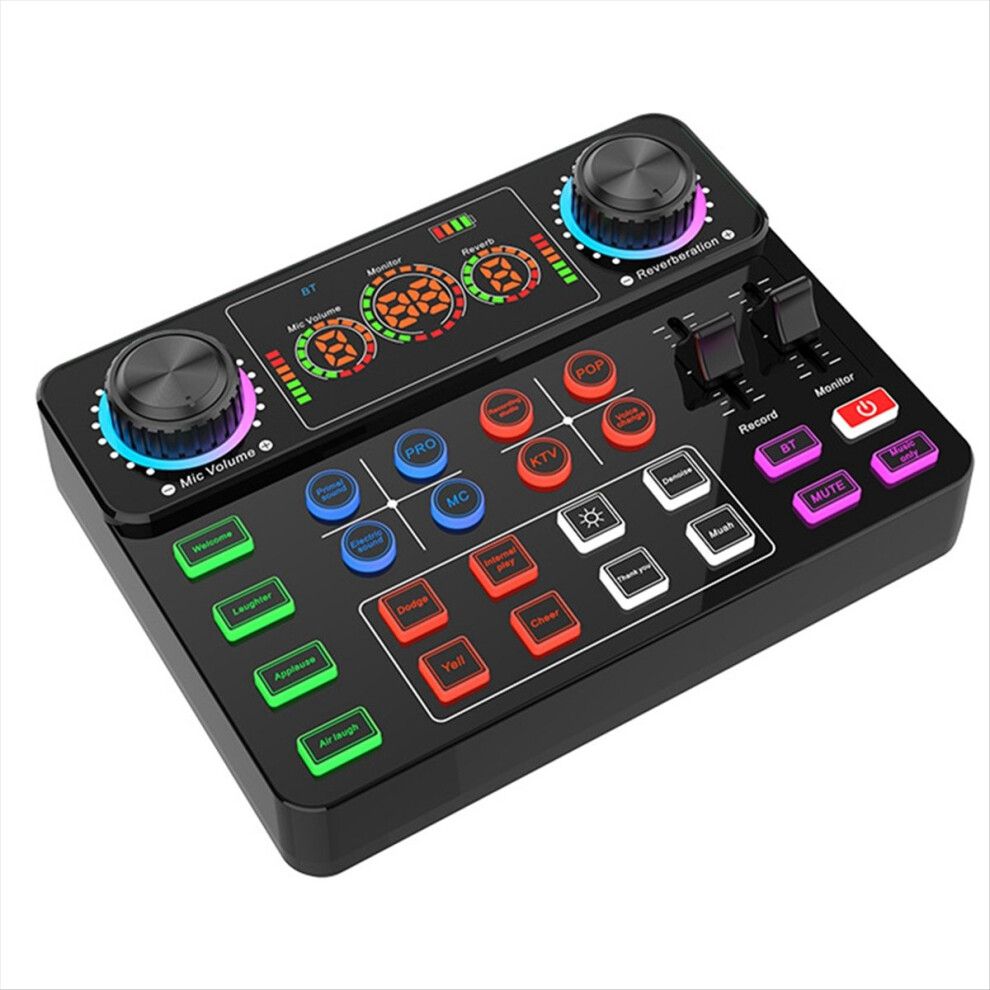 New V8spro Sound Card Computer Recording Live Podcast Equipment Music/Recording Broadcast For Dj Disco Device 4853798011071