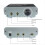 4 Channels Microphone Anti-Howling Device, Front Stage Effector,Suppressor Frequency Shift Equalizer Black EU Plug 6