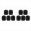 10pcs Mic Cover Microphone Windscreen for Most Handheld Windshield Thick Breathable Foam Protector 2