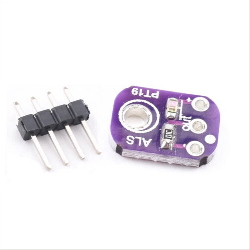 ALS-PT19 Analog Light Sensor Module High Dynamic Range Breakout Board 2.5V-5.5V UV 5PCS 2