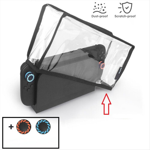 Anti-Dust Cover+Joystick for Switch2 Game Console Dustproof Case Cover Switch 2/Switch/OLED Anti-Scratch Skin Shell 2