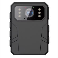 HD Mini Camera Police Recorder 32GB Memory Card IPS Screen Body Worn Camera, Wearable Portable