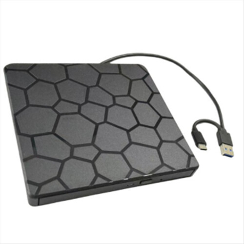 External DVD RW Drive USB 3.0 Type C 2 in 1 Interface CD Writer Burner Reader Player Optical for Laptop PC