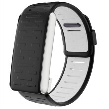 Sport Flex Wrist Band Silicone Waterproof and Sweatproof Replacement for 5.0 Black
