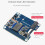POE M.2 HAT+ Adapter with PoE Function for 5,Supports NVMe Protocol Solid State Drive,High-Speed Read 4