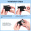 Protective Cover for Action 5 Pro/Action 4/3 Camera Accessories Full Protector Case with Lanyard Scratch-Proof Cap A 4