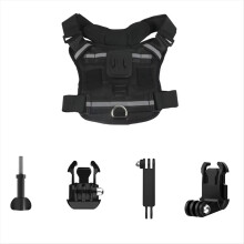 Adjustable Sports Camera Holder Strap for 12 11 10 9 8 7 6 5 4 Dog Harness Chest
