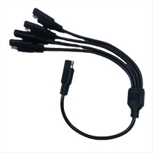 SAE Power Automotive Connectors Cable 1 to 4 Splitters Extension