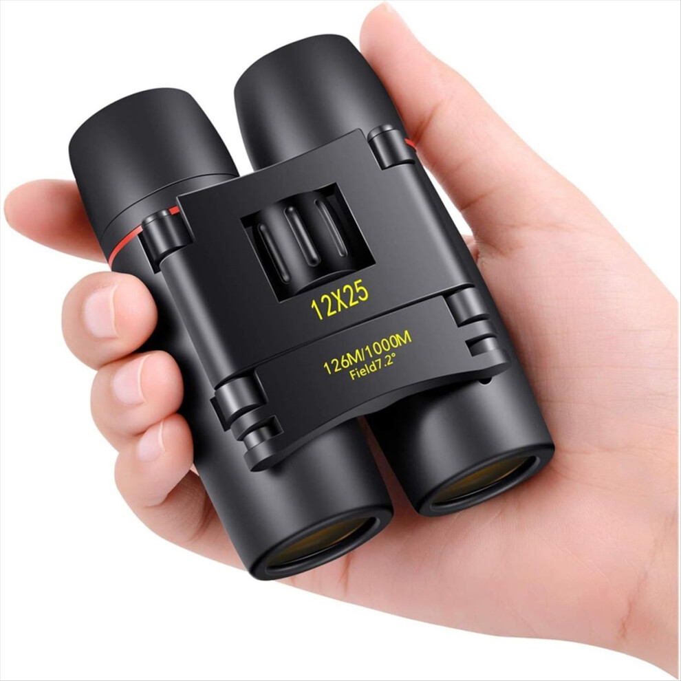 12X25 Small Pocket Binoculars Compact Adults,Mini Kids Boys For Bird Watching,Concert Theater Opera 4854219265288