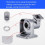 Wall-Mounted Bracket Face Recognition Machines Access Control Multi-Angle Adjustment Universal Aluminum Alloy Base 7