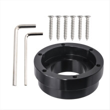 70mm Steering Wheel Adapter Plate for G29 Metal Modification Replacement Part Black