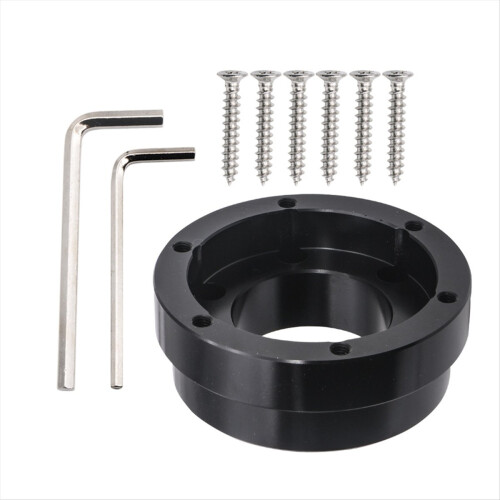 70mm Steering Wheel Adapter Plate for G29 Metal Modification Replacement Part Black