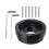 70mm Steering Wheel Adapter Plate for G29 Metal Modification Replacement Part Black 2