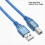 USB2.0 KVM Switch Bi Directional Interconvertible 4 Way Computer Host Laptop Shared USB Printer Scanner Box 7