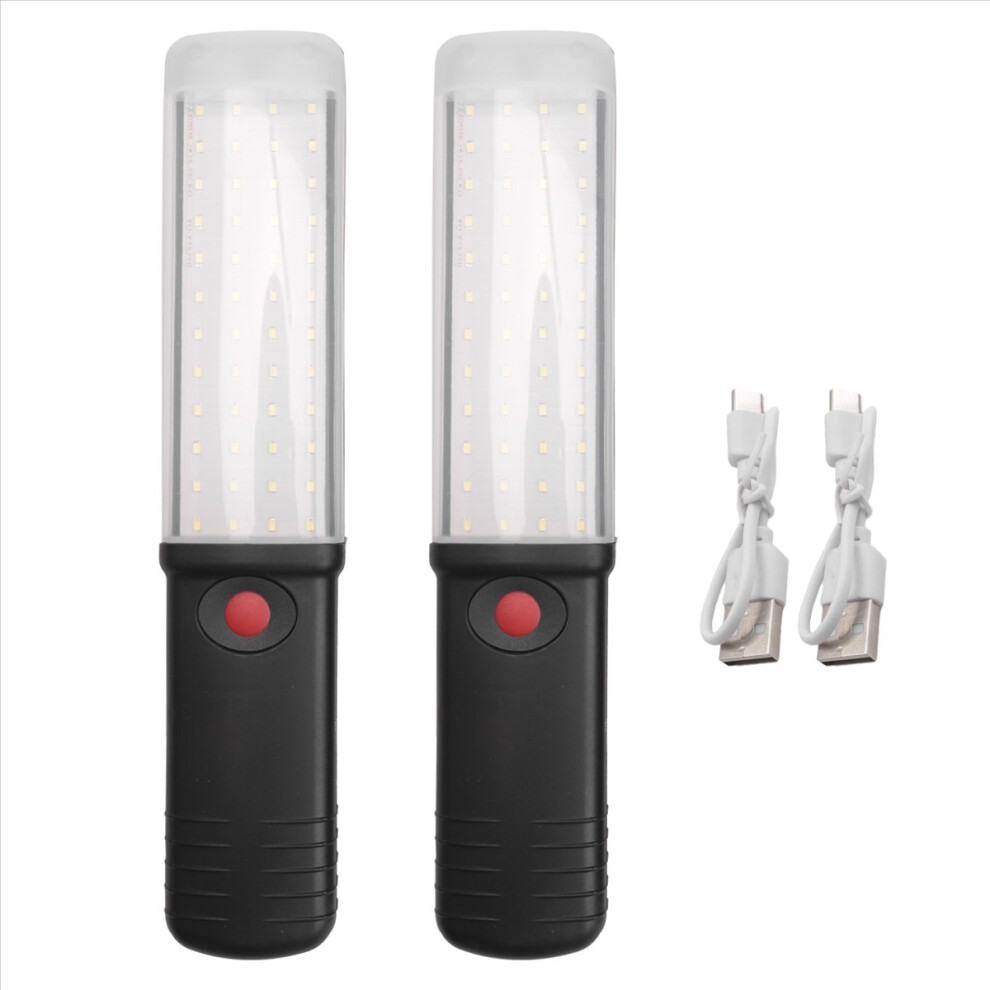 Powerful Led Work Light With Magnet Lighting Usb Rechargeable Cob Emergency Flashlight Car Garage Handheld Lamp 4854219272125
