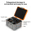 Portable Action Camera Storage Box Protective for 5 Pro /4/3 Accessories Orange 8