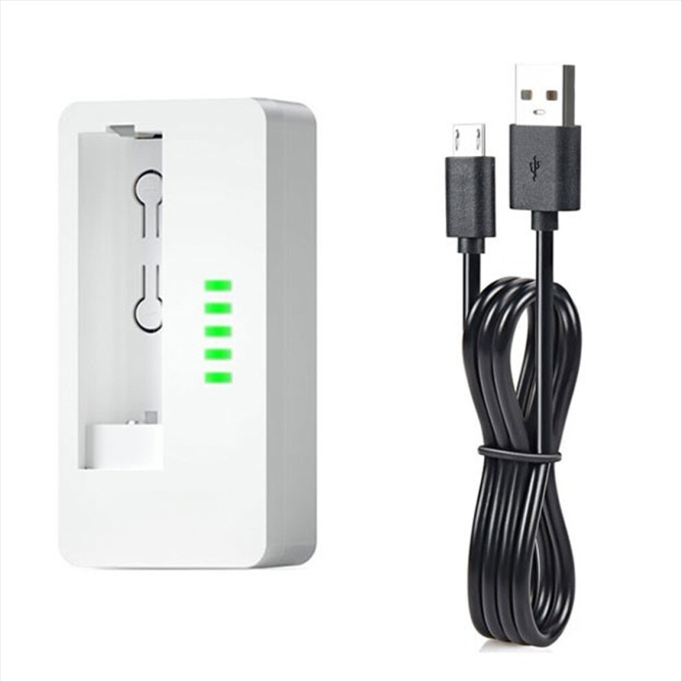 14500 Aa Lithium Battery Rechargeable And 10440 Li-Ion Lifepo4 Charger White 4854219273627
