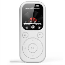 2 Inch Portable MP3 Player Type-C Bluetooth 5.4 Compatible Touch Keys Music Stereo with HiFi Speaker FM Radio Recording