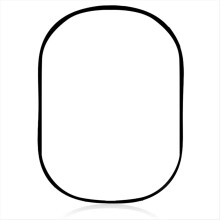 White Diffuser Foldable Light Diffusion Panel Reflector Production Video Studio Photography Portrait Shot