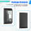 12W Monocrystalline Solar Panel Kit 600W Charger Controller 100A for RV Caravan 8