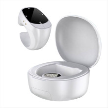 -12Pro E-Book Page Turner Bluetooth Wireless Ring Remote Control Touch Screen Clicker Video Photo Taking White
