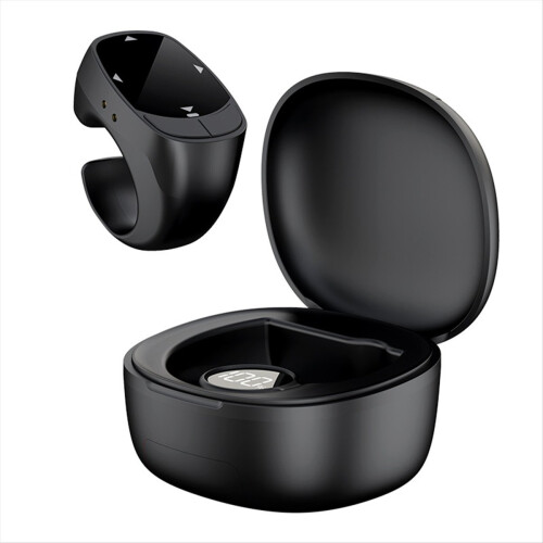 -12Pro E-Book Page Turner Bluetooth Wireless Ring Remote Control Touch Screen Clicker Video Photo Taking Black 1