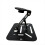 Universal Projector Bracket with 1/4 Inch Screw Desk, Ceiling and Wall Mount Adjustable Foldable Stand Black 2
