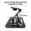 Universal Projector Bracket with 1/4 Inch Screw Desk, Ceiling and Wall Mount Adjustable Foldable Stand Black 3