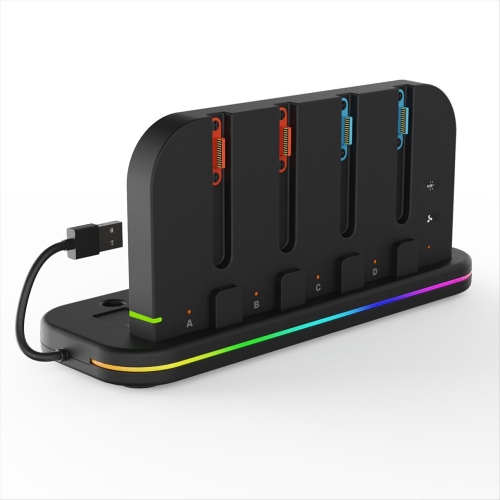 Charging Dock For 2 Host Storage Handle Switch / Oled Switch2s Cooling Stand 4854219285644