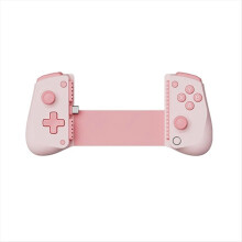 Game X5 Lite Mobile Gaming Controller for & Android Hall Effect Joystick Portable Gamepad Pink