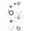 For X9 Electric Scooter 36V Controller Set Accessory Long-Term Use A 3