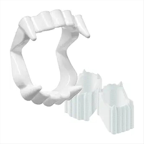 100-Pack Halloween White Teeth Fangs