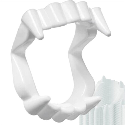 100-Pack Halloween White Teeth Fangs 2
