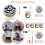 Halloween - Kit, 4 Set Gothic Embroidery -Kit 5