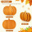 Halloween Pumpkin Wood Cutting Board with Handle 5