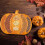 Halloween Pumpkin Wood Cutting Board with Handle 2