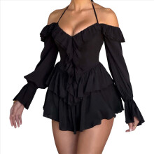 Women's Midi Dress Black S