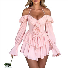 Women's Midi Dress Pink S