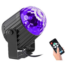 UV Black Light,Light with Plug 6W,Black Flood Light Neon Glow,EU Plug