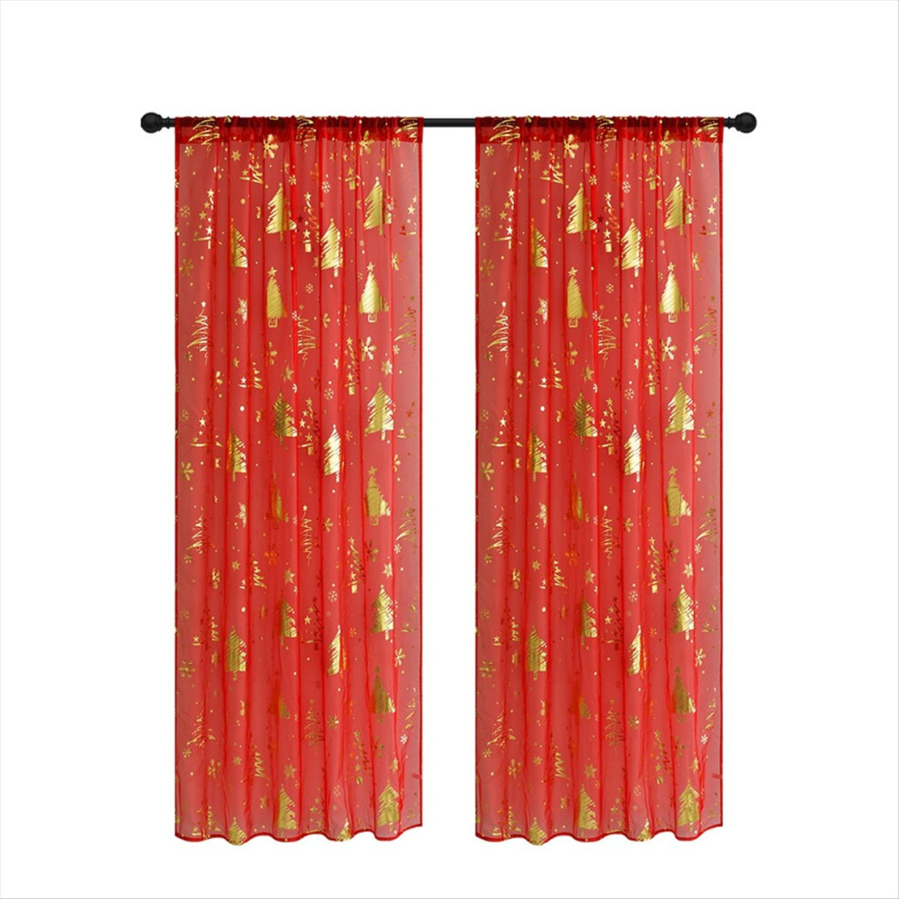 2 pc Christmas Sheer Curtains
2 pcs Festive Christmas Curtains-image-OPC-PMGN7Z8-NEW