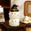 Novelty Halloween Ceramic Tea Cup, for Halloween Yellow 7