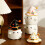 Novelty Halloween Ceramic Tea Cup, for Halloween Yellow 5