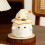 Novelty Halloween Ceramic Tea Cup, for Halloween Yellow 2