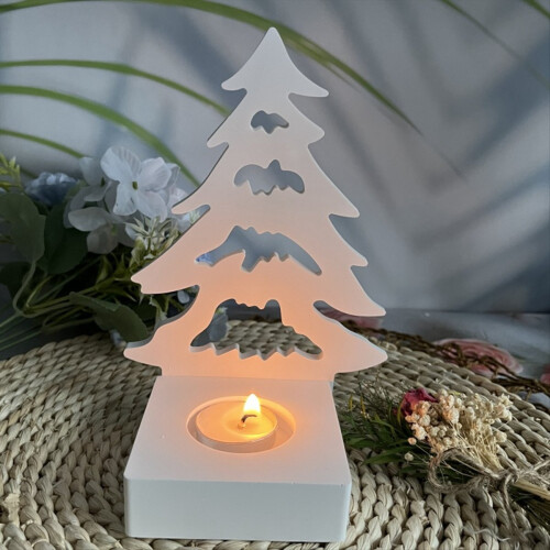 Christmas Tree and House Silicone Mold Set